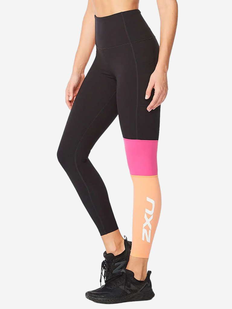 Женские компрессионные тайтсы 2XU Form Block Hi-Rise Compression Tights