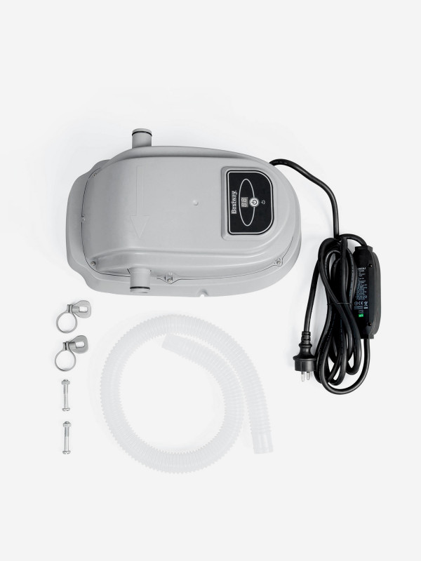 Водонагреватель Bestway 58259 проточный для надувных бассейнов диаметром до 457 см арт. 58259 серый цвет — купить за 12459 руб., отзывы в интернет-магазине Спортмастер