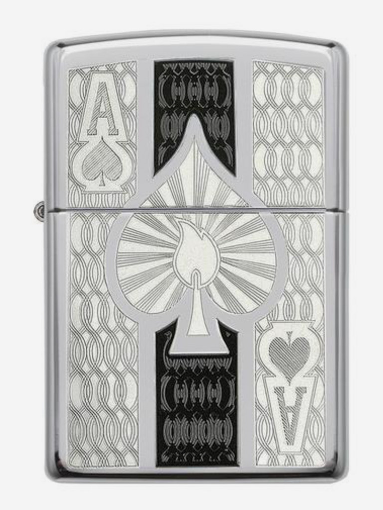 Зажигалка бензиновая ZIPPO 24196 Intricate Spade