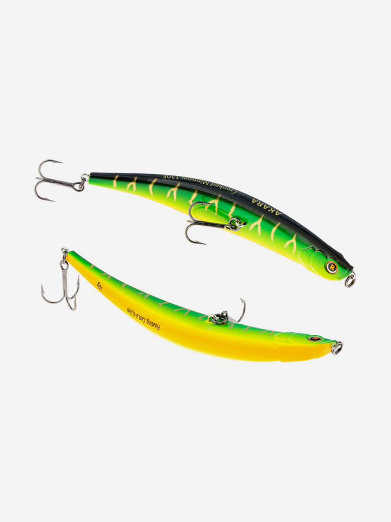 Воблер Akara Crooked Minnow 110F 10 гр. (5/14 oz 4,3 in) A20