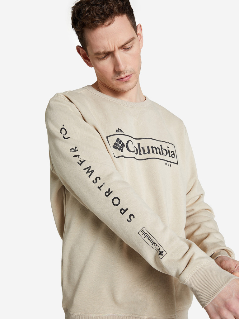 Свитшот мужской Columbia M Columbia Logo Fleece Crew