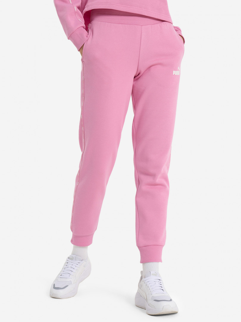 фото Брюки женские puma ess tape, фиолетовый