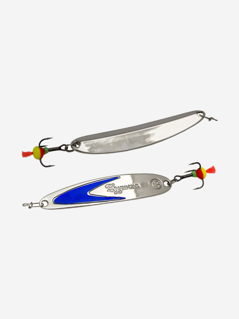 Блесна для рыбалки ECOPRO Судачья синий флекс, 70мм, 15г, SBF зимняя на судака, щуку, окуня, вертикальная