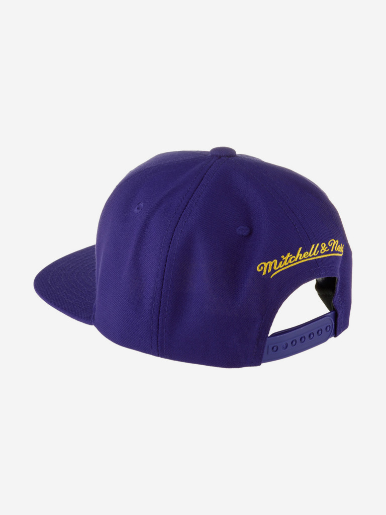 Бейсболка с прямым козырьком MITCHELL NESS 6HSSDX21128-LALPURP Los Angeles Lakers NBA (фиолетовый)