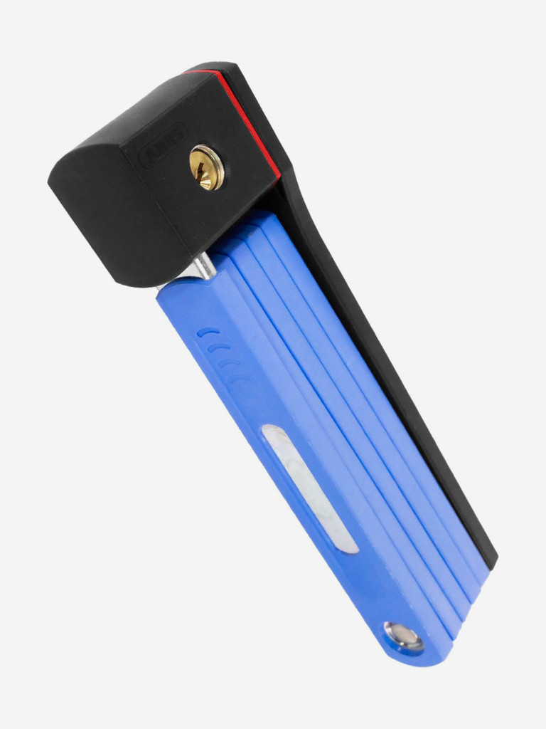 ABUS замок велосипедный унисекс Bordo uGrip 5700/80 синий, складной 80см, под ключ, ур.7