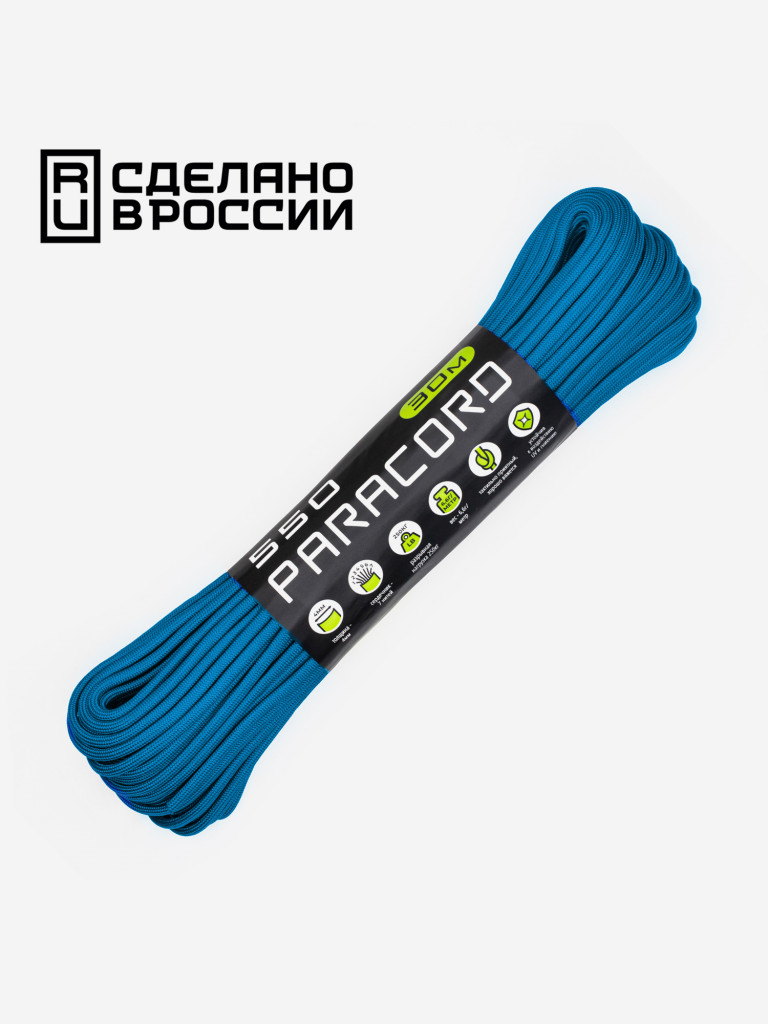Паракорд 550 CORD nylon 30м RUS (blue)