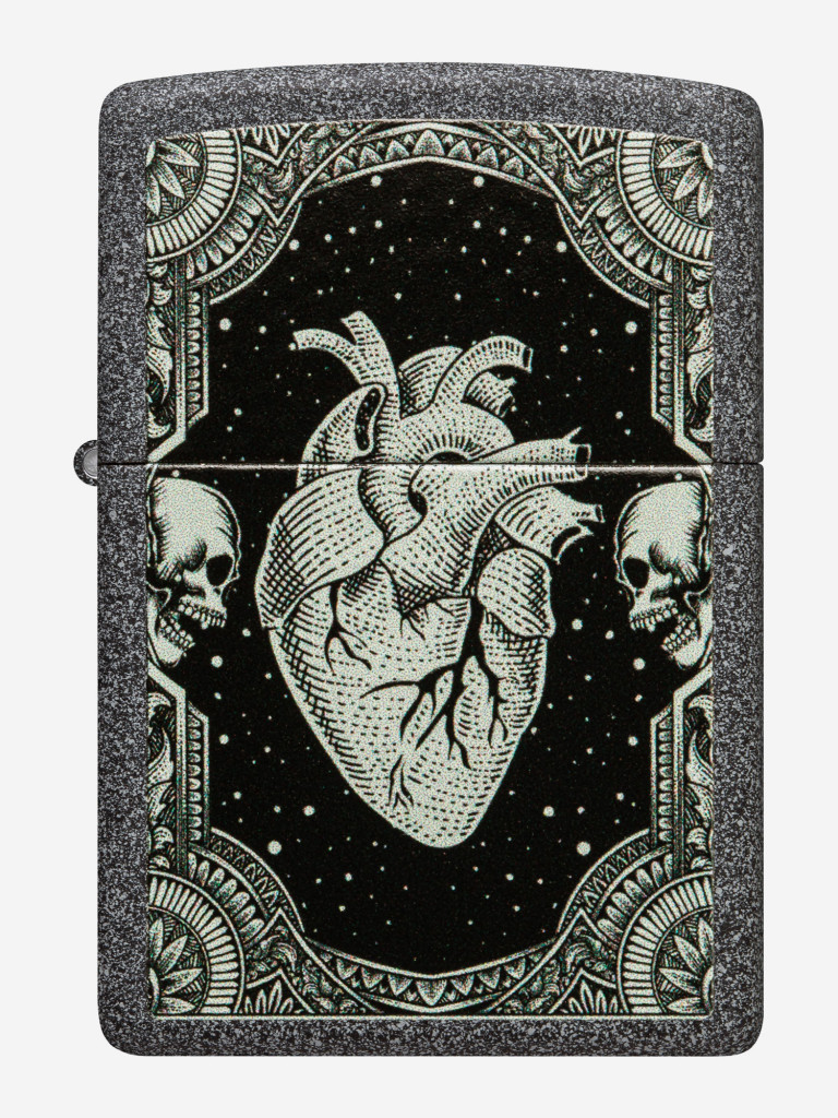 Зажигалка бензиновая ZIPPO 48720 Heart