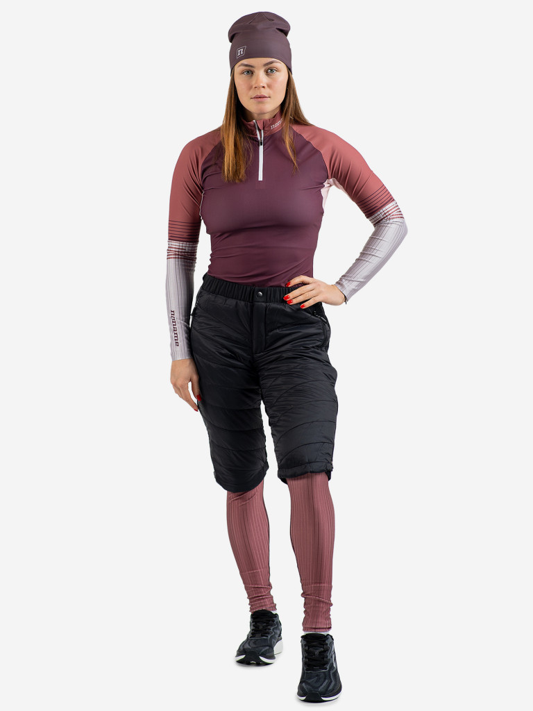 Шорты утепленные Noname Ski Shorts 24 WOS Black лыжные