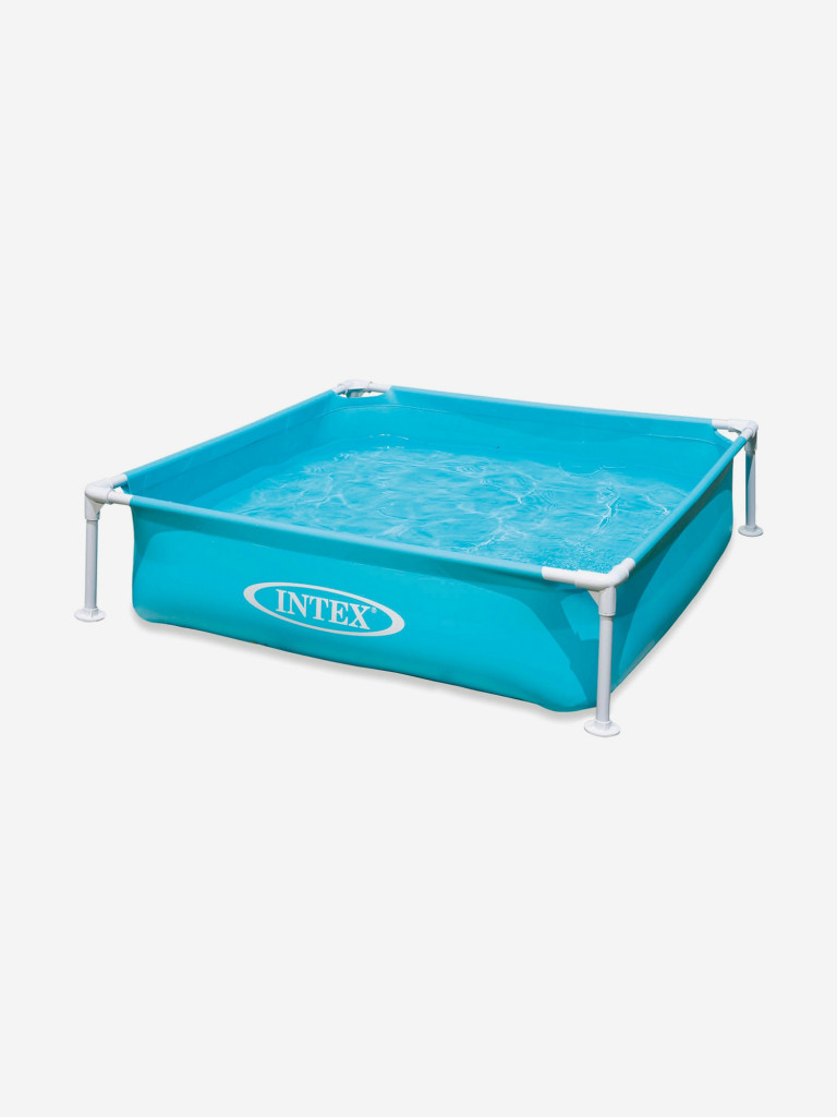 Бассейн каркасный детский Intex, 122х122х30 см, синий