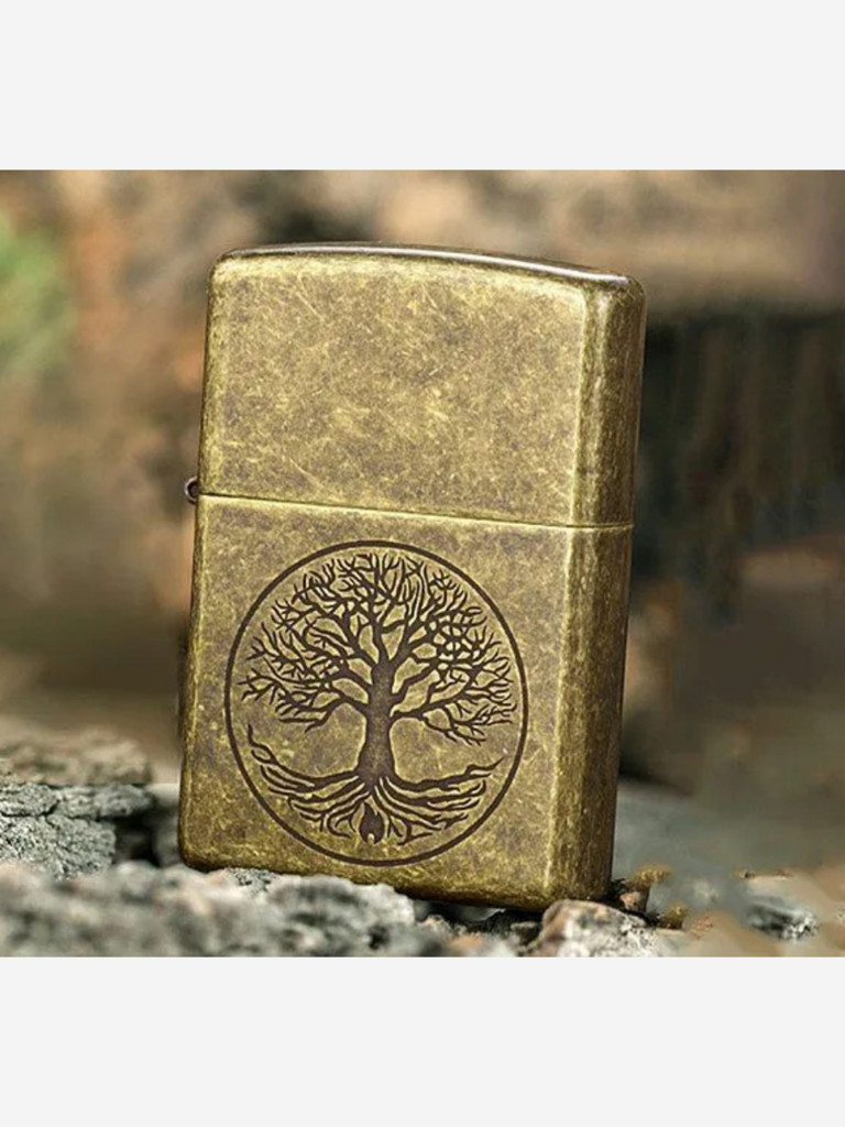 Зажигалка бензиновая ZIPPO 29149 Tree of Life
