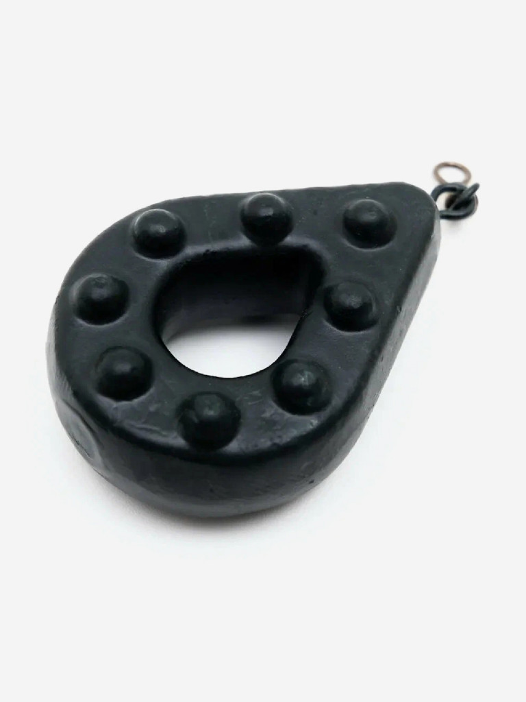 Грузило рыболовное с кольцом и вертлюгом Salmo Grippa Swivel 70г