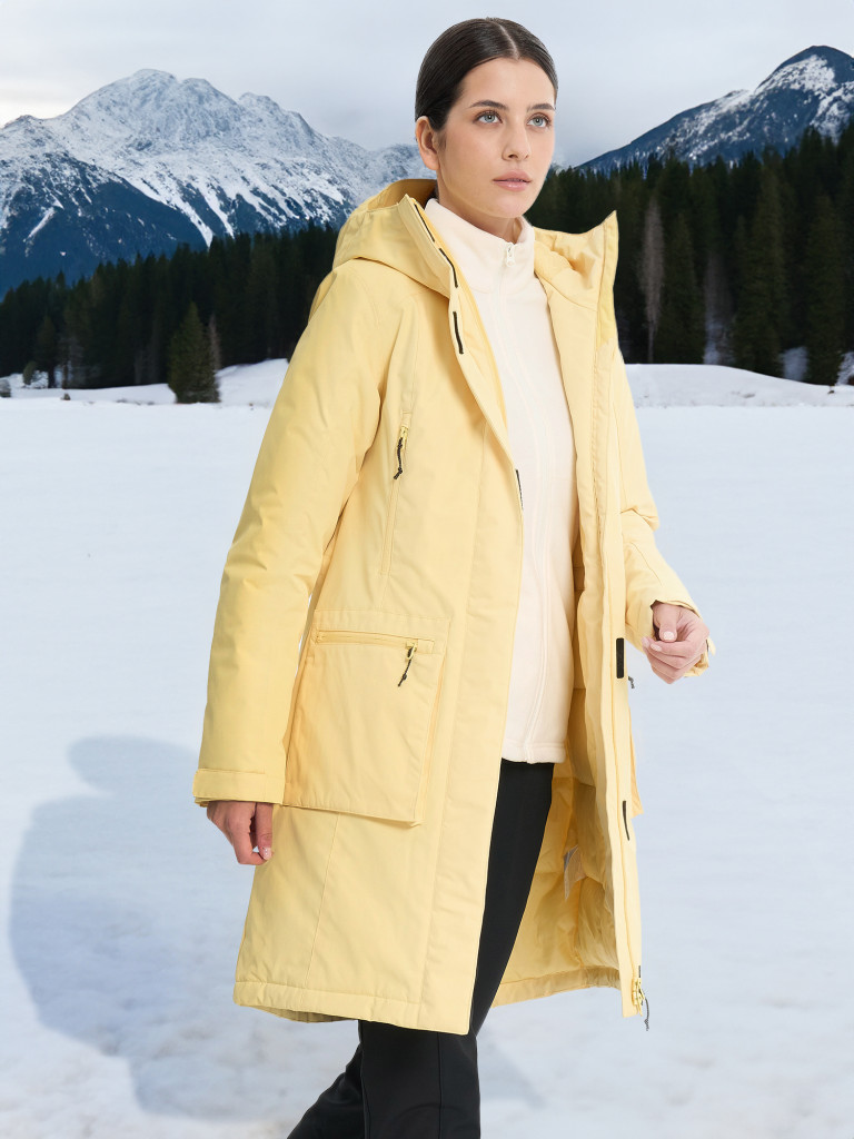 Куртка утепленная женская Outventure арт. 130433 светло-желтый