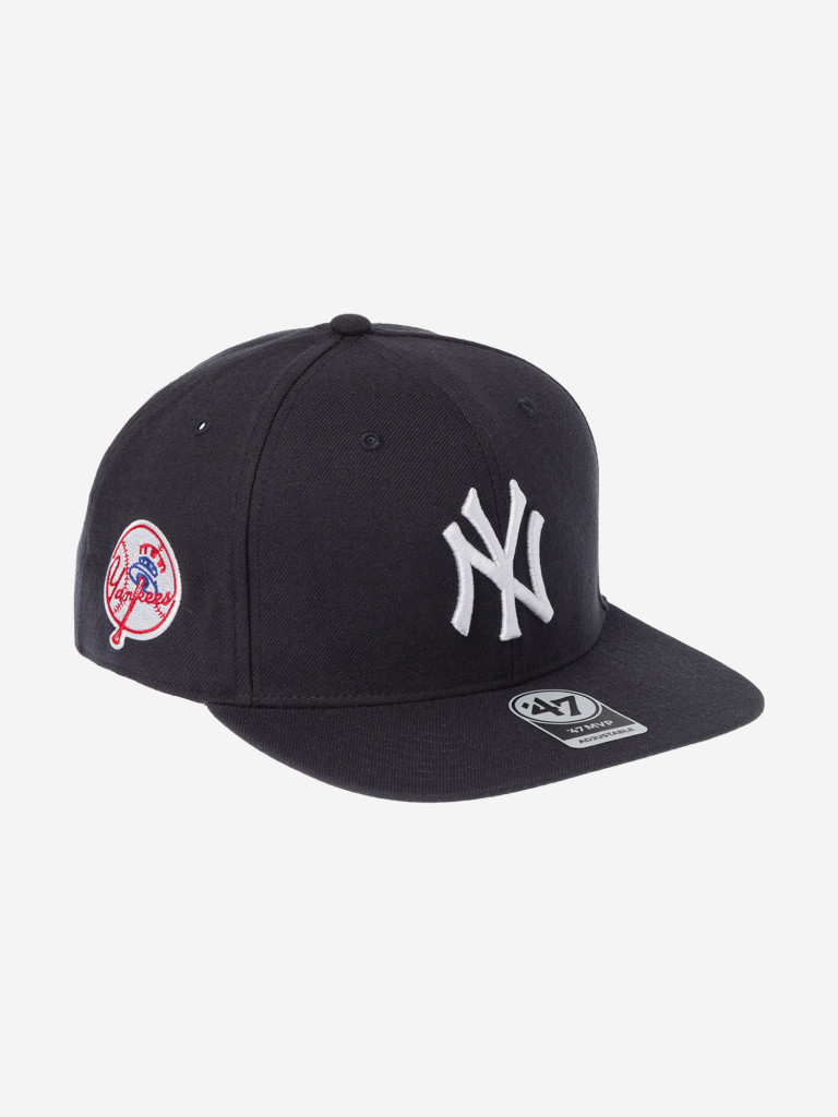 Бейсболка с прямым козырьком 47 BRAND B-SRS17WBP-NYD New York Yankees MLB