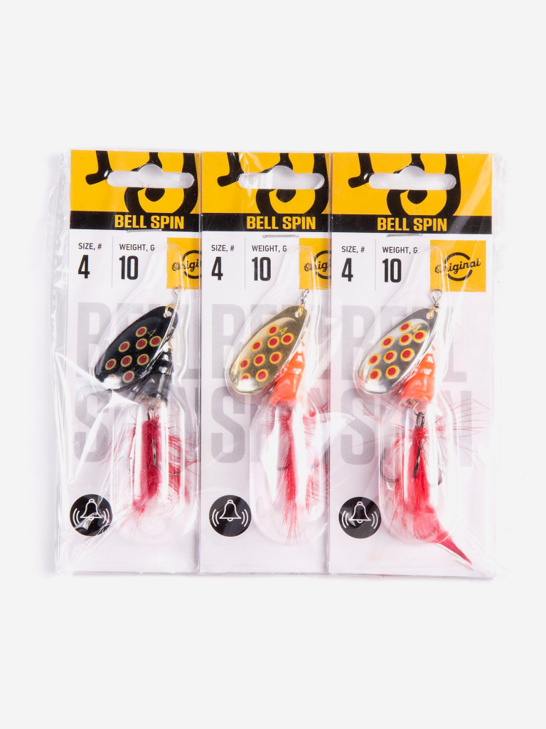 Блесна вращающаяся Lucky John BELL SPIN 04, вес 10 г.