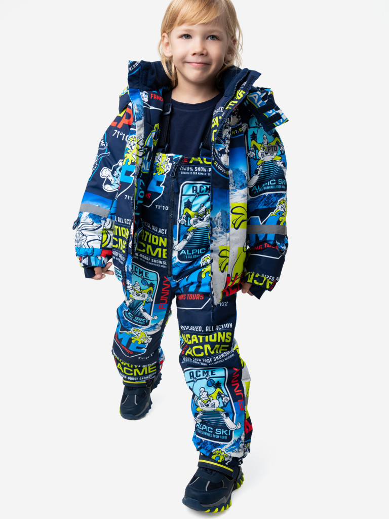 Комплект зимний для мальчиков: куртка, полукомбинезон PlayToday