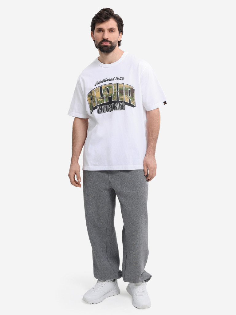 Футболка Camo Logo Alpha Industries