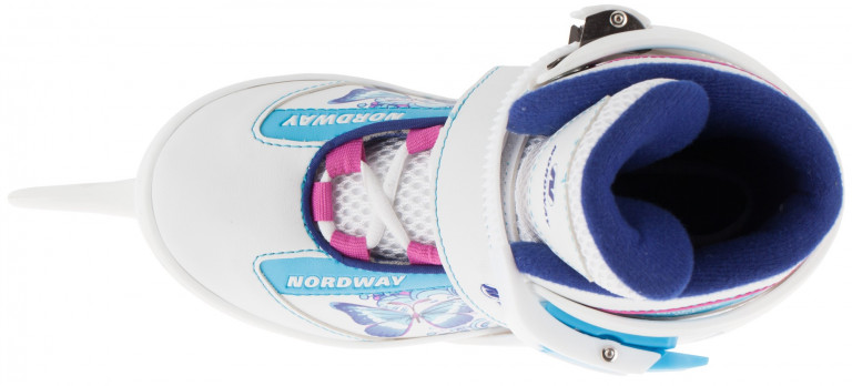 Ледовые коньки раздвижные для девочек Nordway Slide-Girl