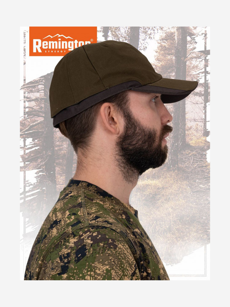 Бейсболка двусторонняя Remington Signal green/orange
