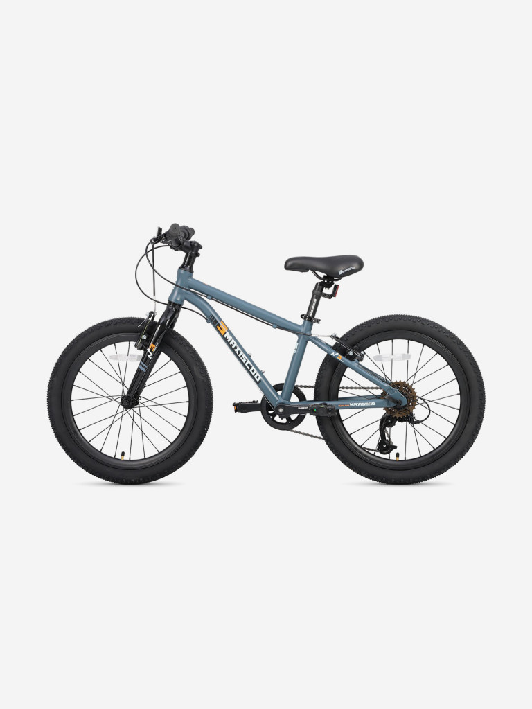 Велосипед детский Maxiscoo 3BIKE 20'' M, серый матовый, 2025