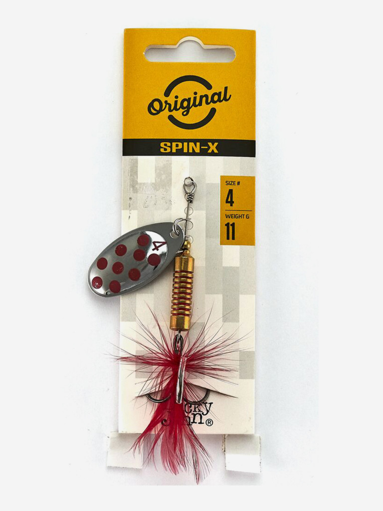 Блесна вращающаяся Lucky John SPIN X ROUND 04, вес 11 г