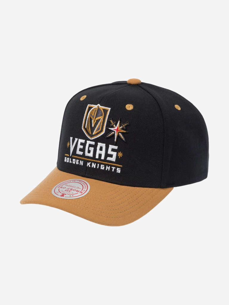 Бейсболка MITCHELL NESS HP8591-VGKBLCK Vegas Golden Knights NHL (черный)