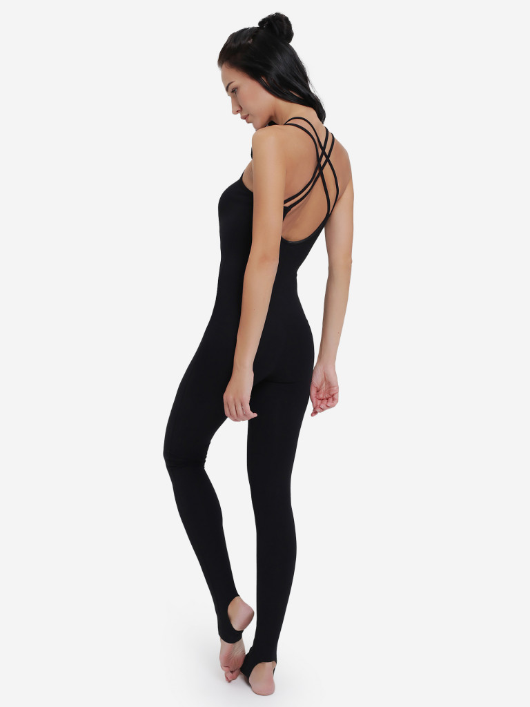 Комбинезон для йоги женский Urban Yoga Base Black