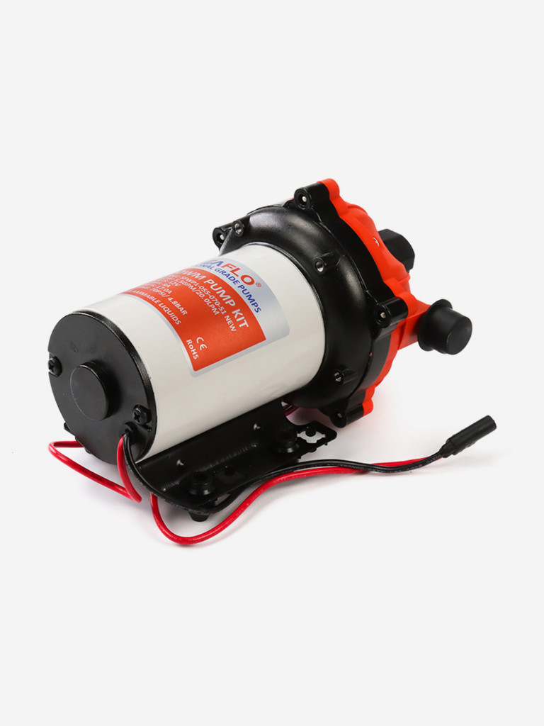 Комплект помывочный SeaFlo, 12V, 5.3 GPM, 20 л/мин, 4.8 BAR, длина шланга 6.5 м