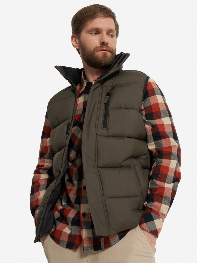 Жилет утепленный мужской Outventure Коричневый 4999₽