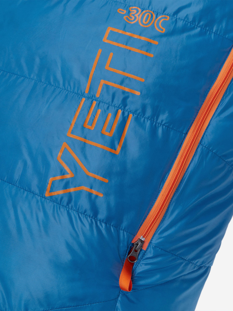 Спальный мешок пуховый Red Fox Yeti-30C левосторонний