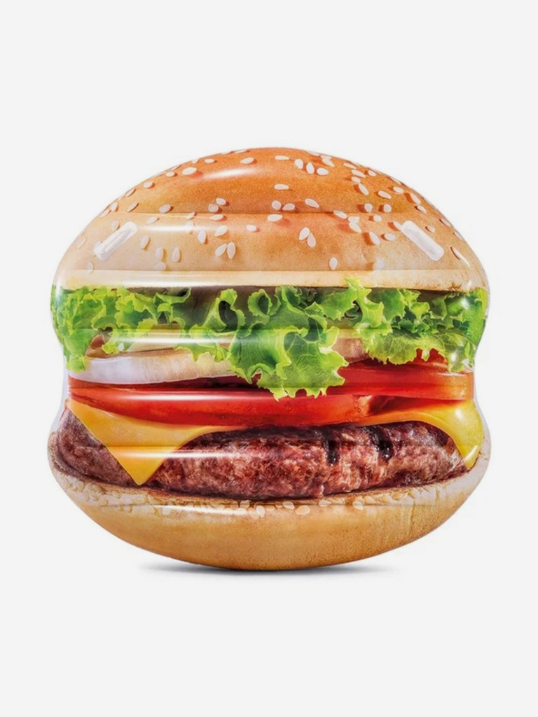 Надувной матрас Intex 58780EU "Hamburger Island" 145х142см