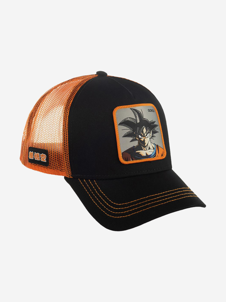 Бейсболка с сеточкой CAPSLAB CL/DBZ/1/GOKB Dragon Ball Goku (черный)