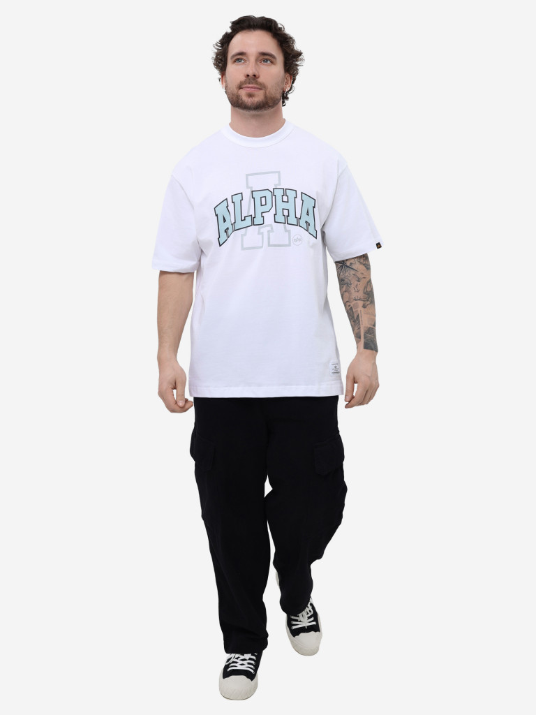 Футболка Relaxed Collegiate A Alpha Industries