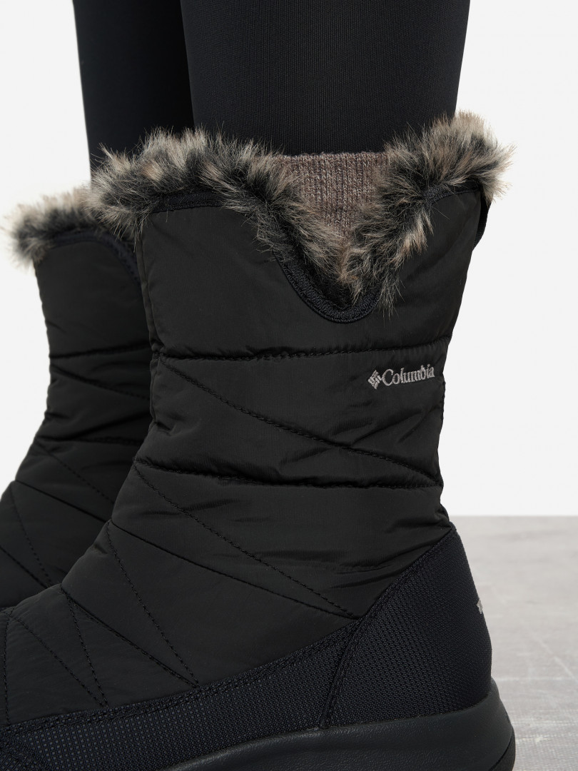 фото Сапоги утепленные женские columbia minx™ slip v, черный