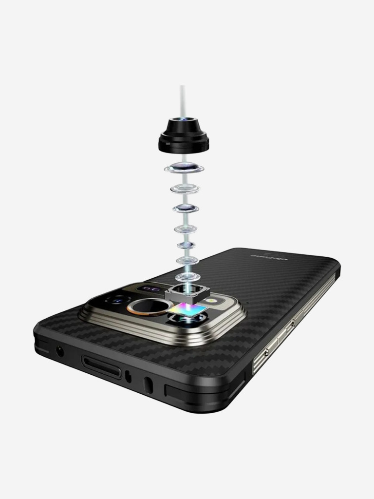 Смартфон Ulefone Armor 25T 8+256GB Frost Black, 6.78”, FHD+, 120Hz, MTK G99, And14, 50+64, 32, ThermoVue, 6500mAh