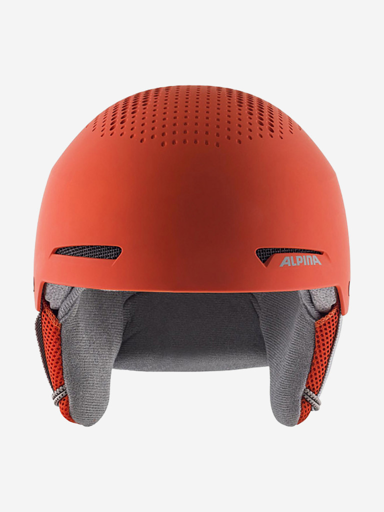 Горнолыжный шлем с визором Alpina Zupo Pumpkin-Orange Matt