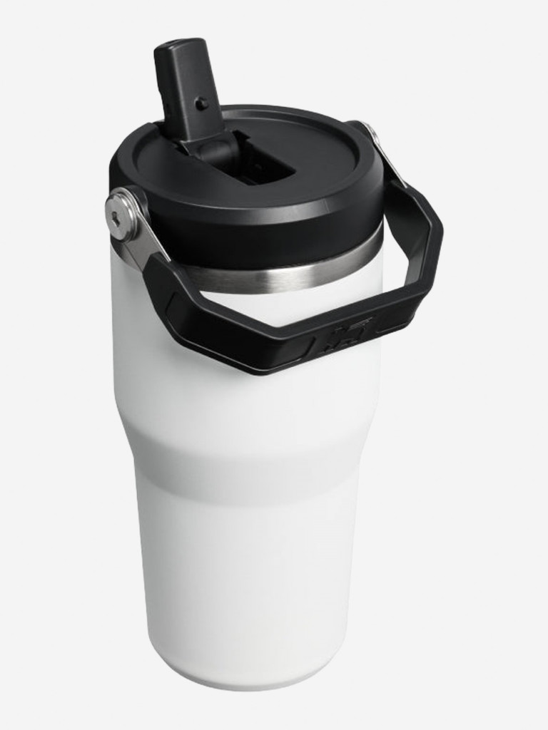 Термокружка STANLEY Iceflow2.0 0,59L (10-13318-0005) белая с черным, шт