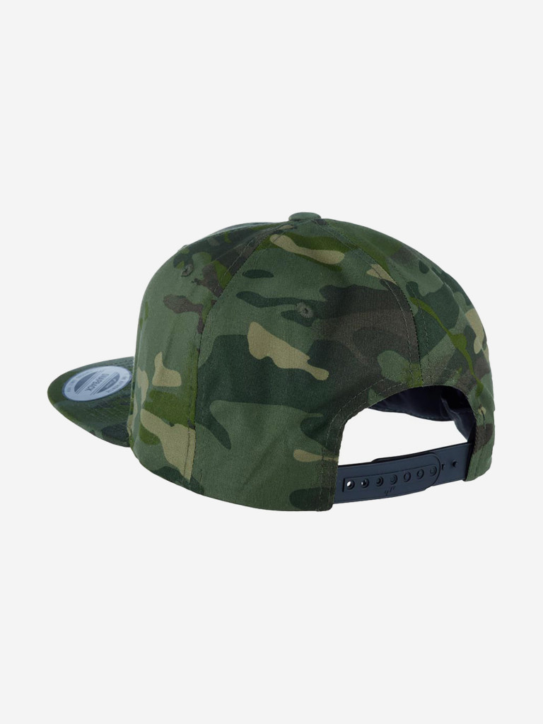Бейсболка с прямым козырьком FLEXFIT 6089MC (оливковый)