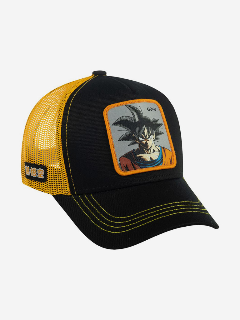 Бейсболка с сеточкой CAPSLAB CL/DBZ/3/GOKB Junior Dragon Ball Goku (черный)