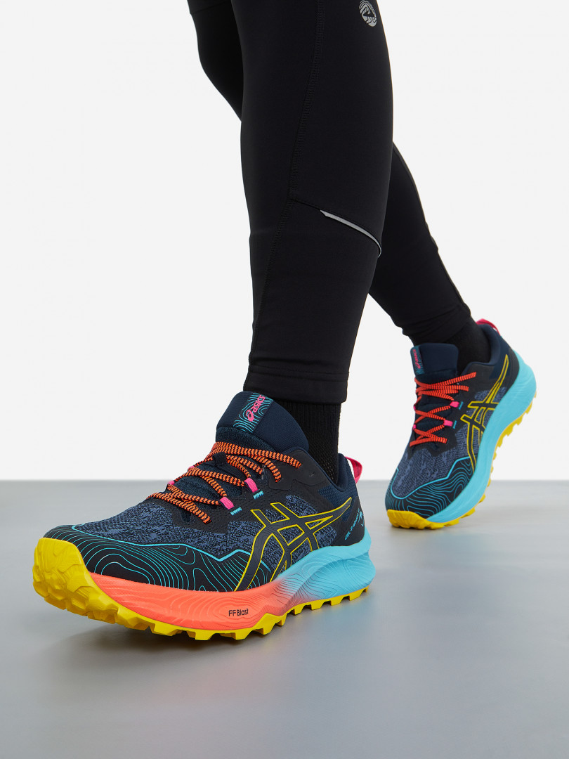 фото Кроссовки мужские asics gel-trabuco 11, мультицвет