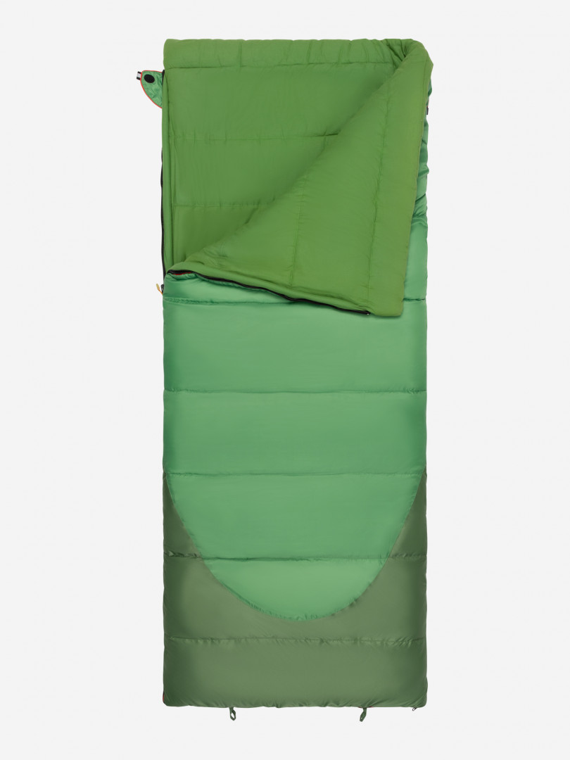 фото Спальный мешок alexika siberia +1 правосторонний, зеленый
