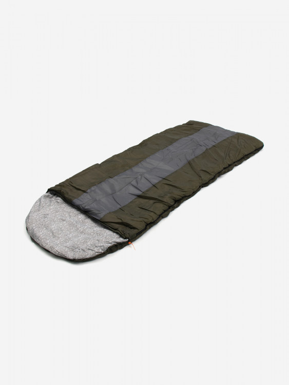 Спальный мешок с подголовником Следопыт-Traveller XL,190+35х85см, ± 5%,до 0С,3-х слойный.