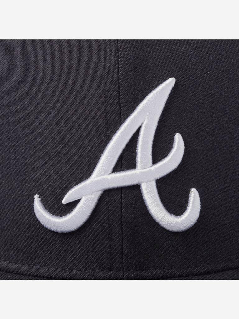 Бейсболка с прямым козырьком 47 BRAND B-SRS01WBP-NYD Atlanta Braves MLB