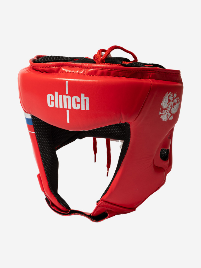 Шлем боксерский Clinch Olimp красный