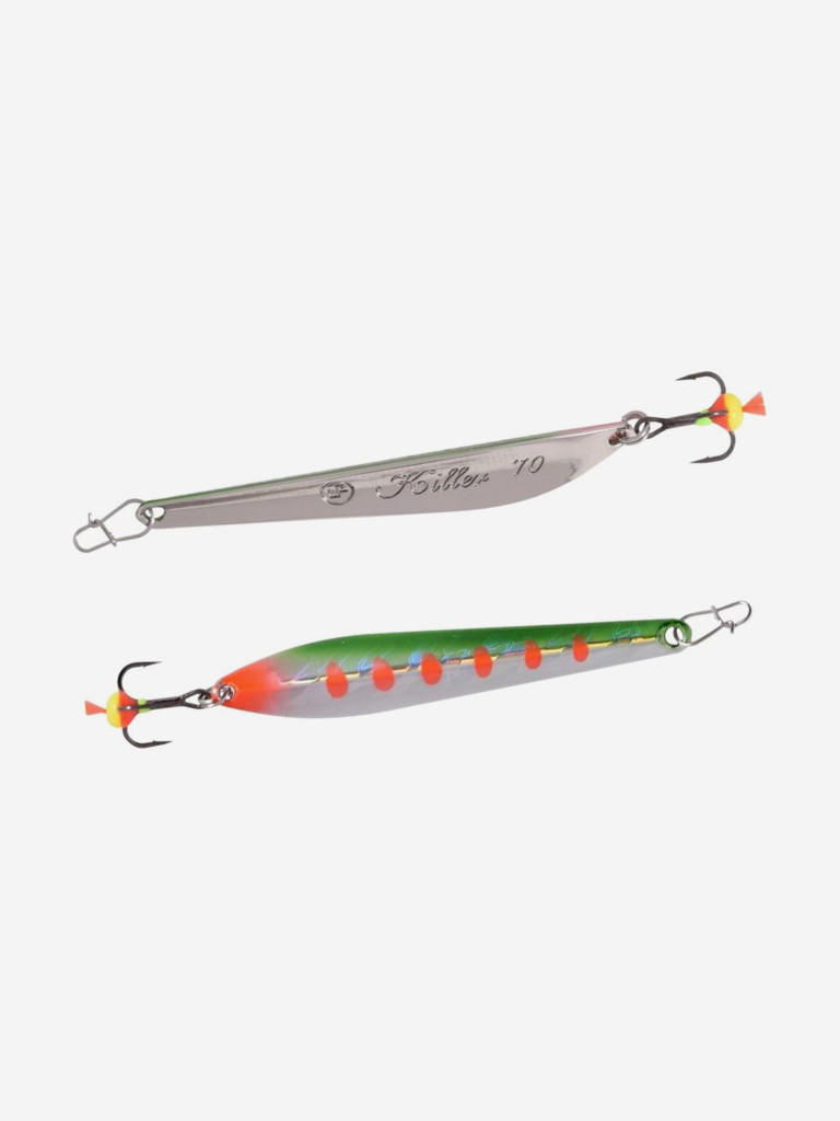 Блесна для рыбалки ECOPRO Killer, 70мм, 12г, BIL, вертикальная