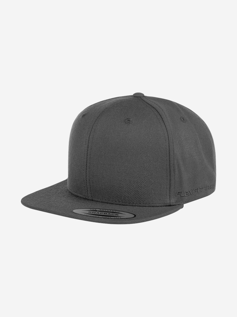 Бейсболка с прямым козырьком FLEXFIT 6089M (серый)