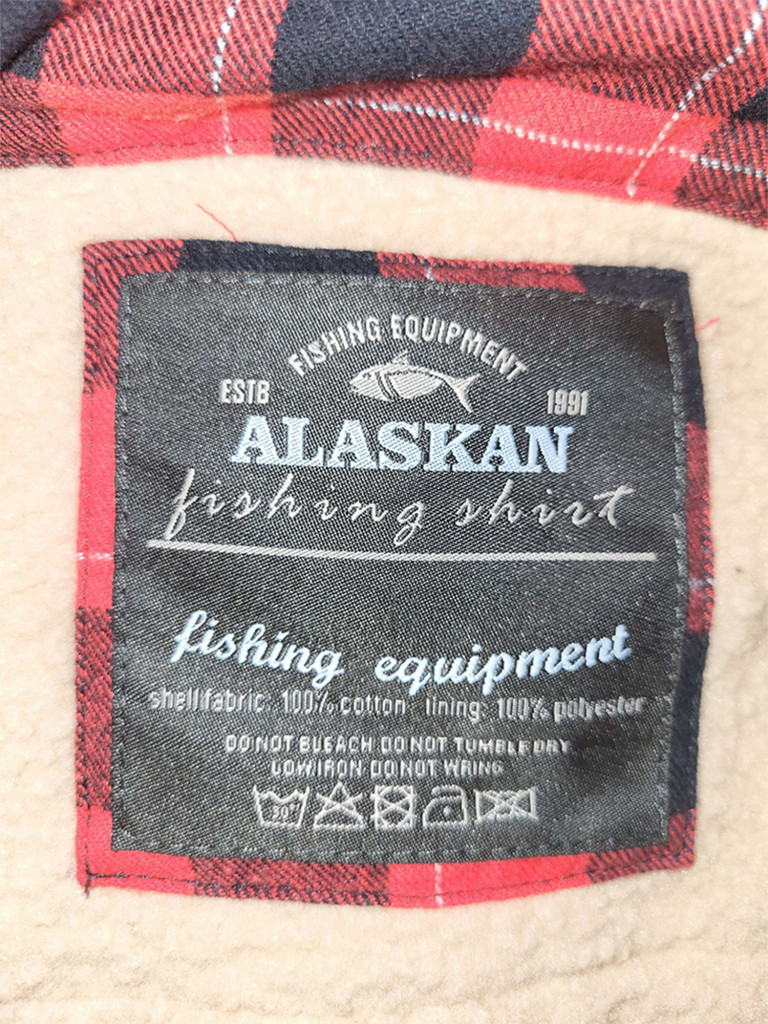 Рубашка мужская Alaskan утепленная с меховой подкладкой