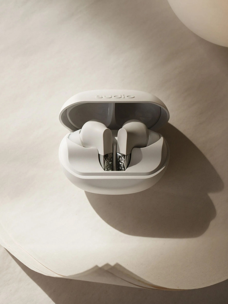 Беспроводные наушники Sudio N3 Pro In-Ear TWS Headphone с активным шумоподавлением, цвет: белый