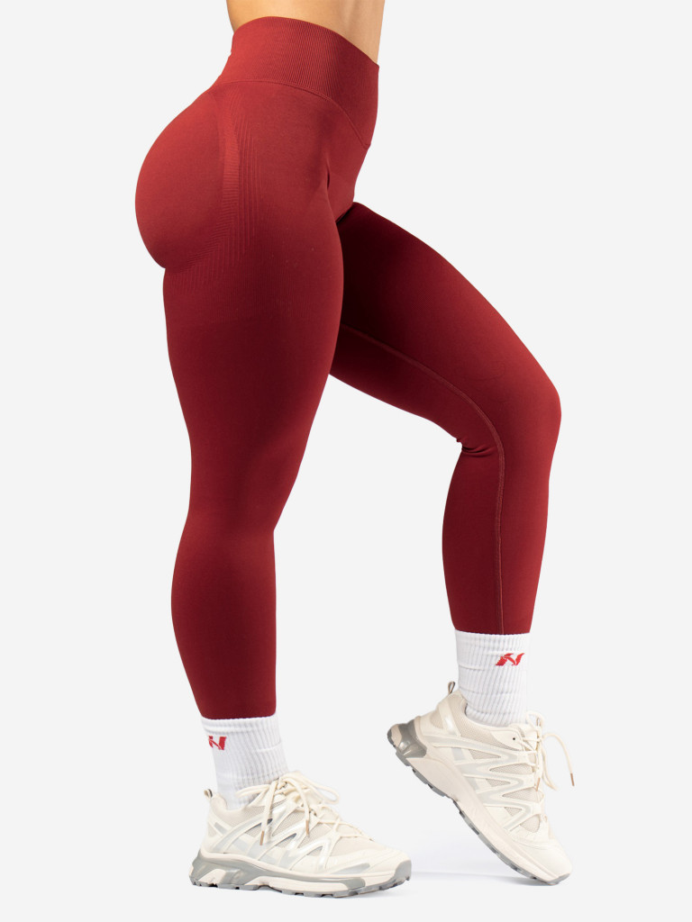 Легинсы женские NEBBIA High-Waist Push-Up Leggings POWER 888 Red