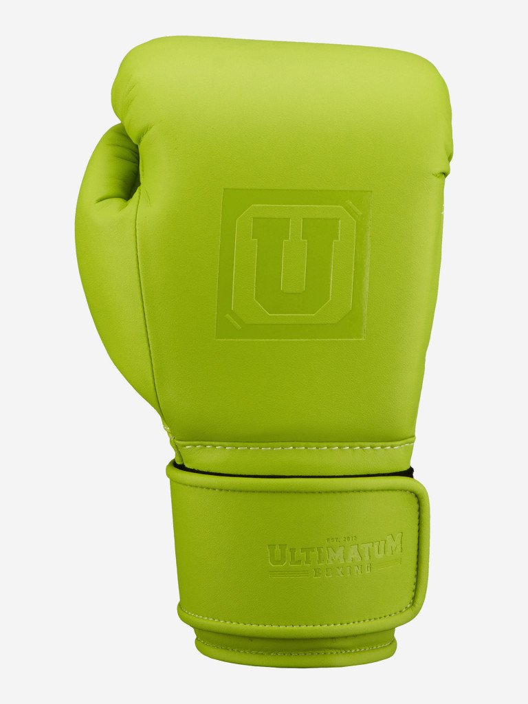 Тренировочные перчатки на липучке ULTIMATUM BOXING GEN5EVO-HTN NEON