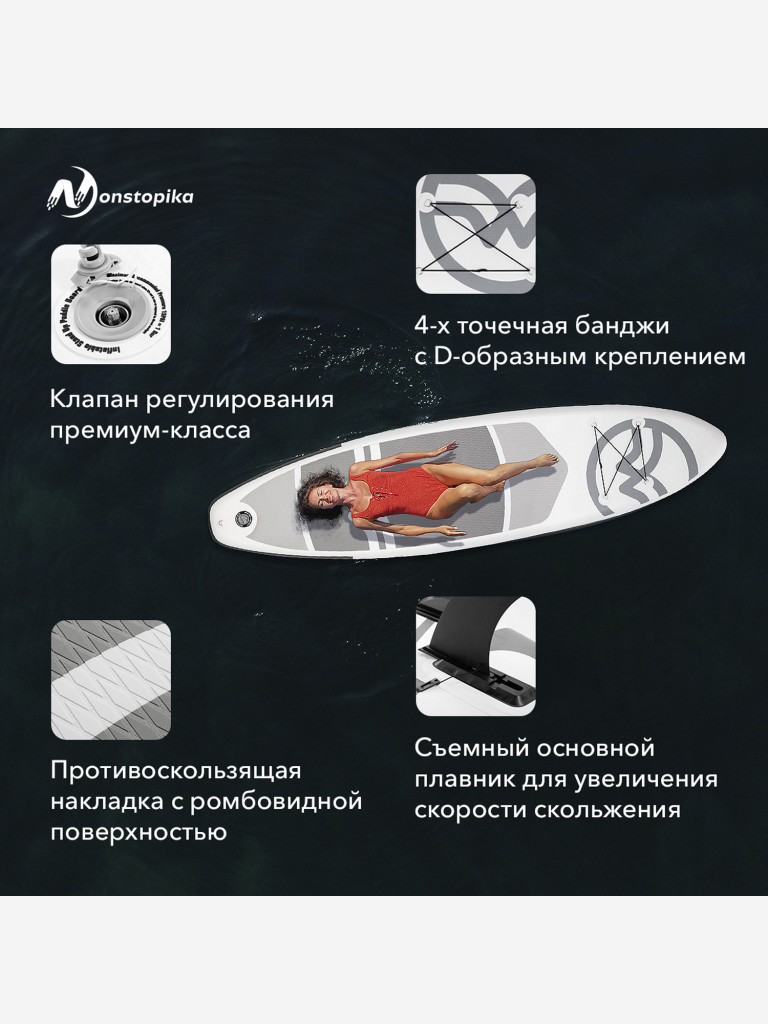 Надувной sup для плавания Nonstopika JS Wkersiy